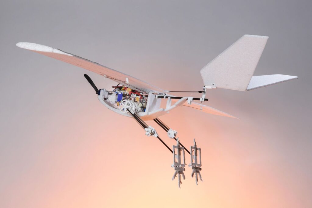 Researchers put bird legs on a drone so it can take off by jumping