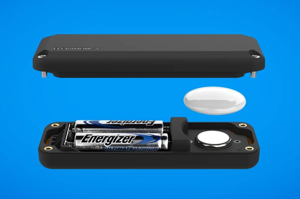 This waterproof coffin gives your AirTag 10 years of battery life