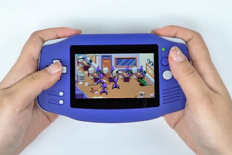 This Game Boy Advance clone could satisfy your purple taco nostalgia