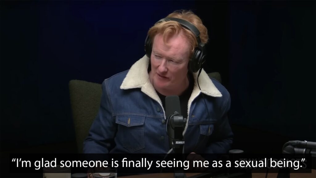 Watch Conan OBrien react to erotic Conan fan fiction