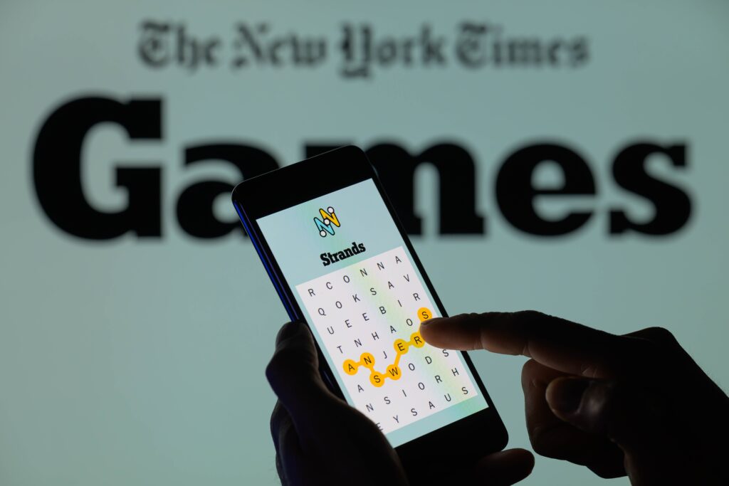 NYT Strands hints, answers for December 16