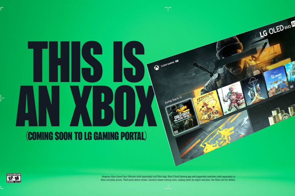 LG TVs are getting Xbox Cloud Gaming