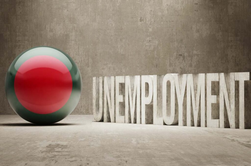 Bangladesh’s unemployed population rises by 0.17 million in a year