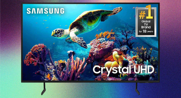 Get this budget-friendly Samsung 55-inch 4K Crystal UHD for under $300