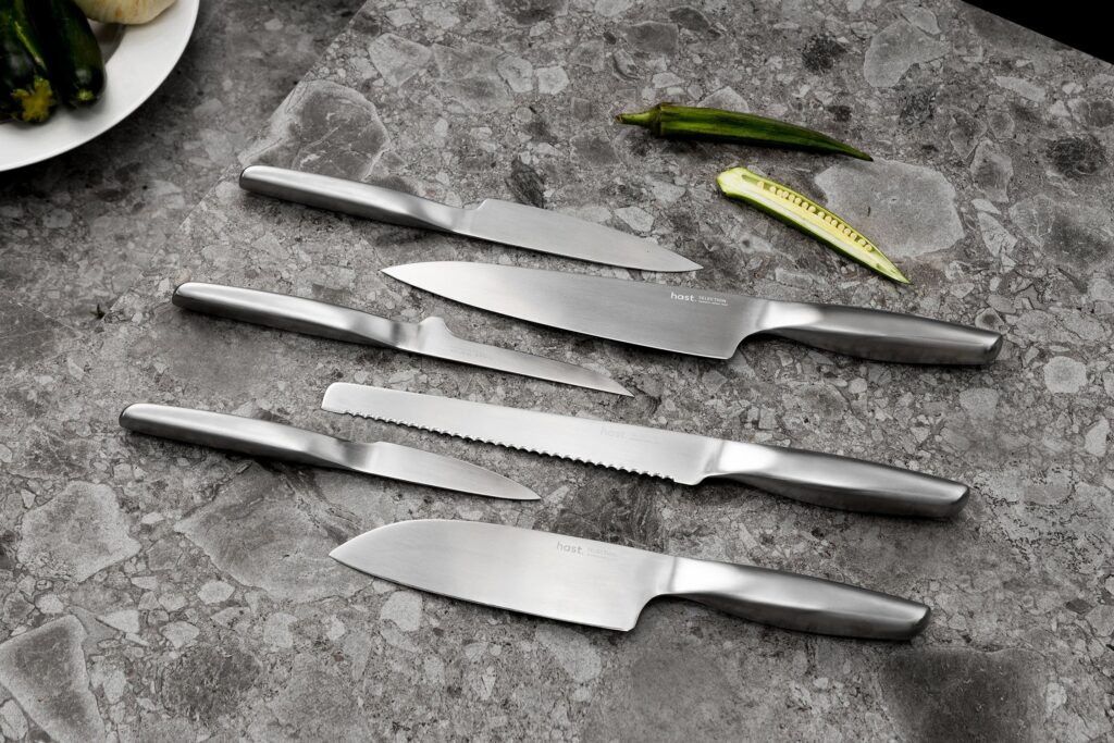 The key to a chef-quality kitchen is the knives