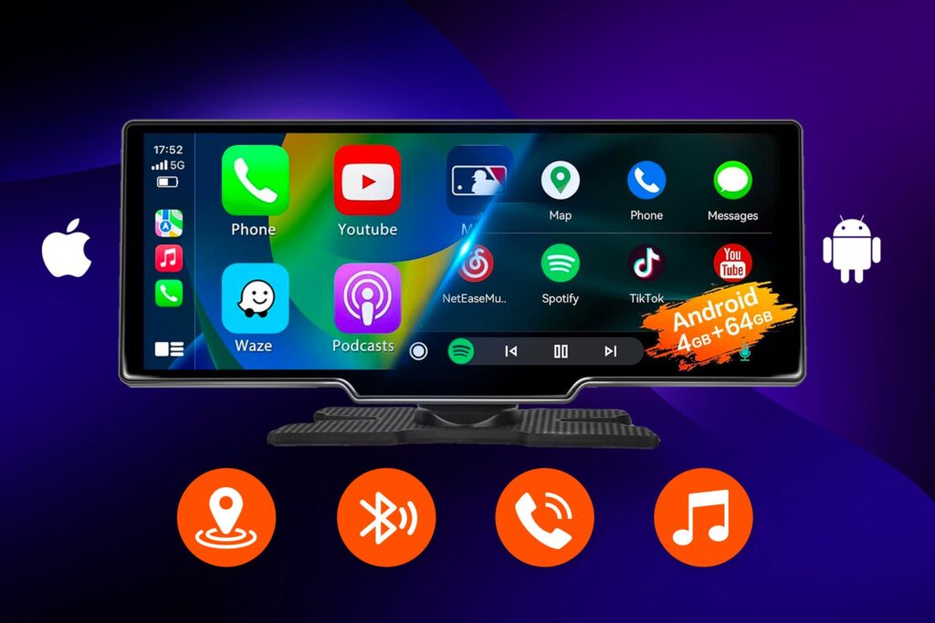 Bring your old car into the future with a wireless car display for under $100