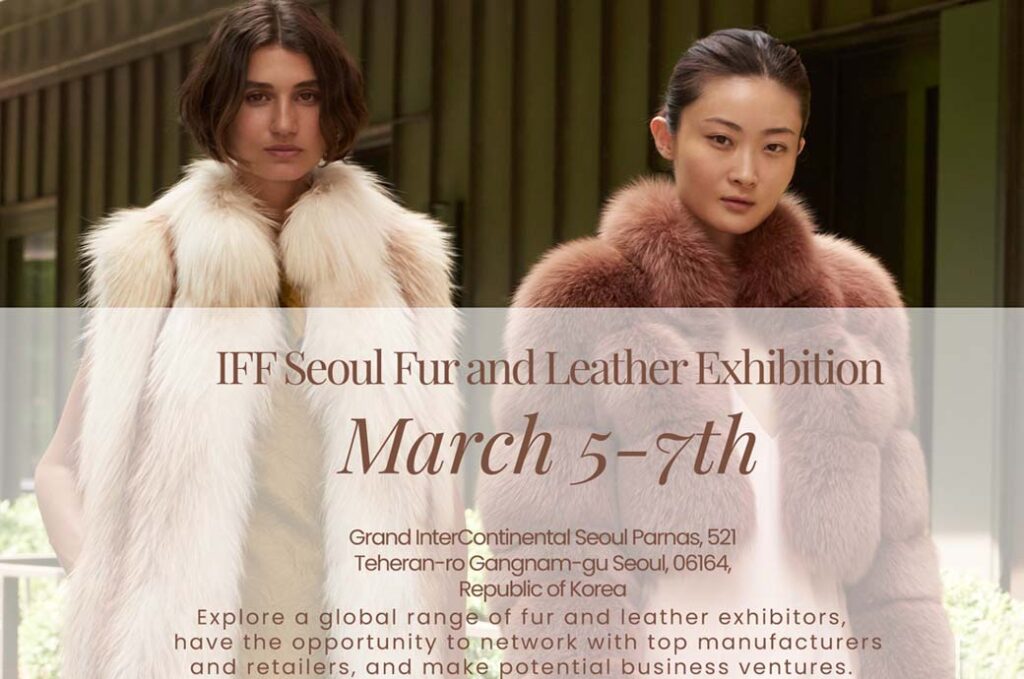 IFF brings elite fur & leather showcase to South Korean capital