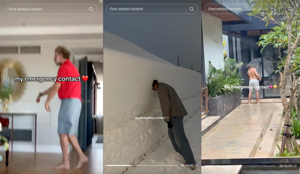 TikToks My Emergency Contact trend, explained