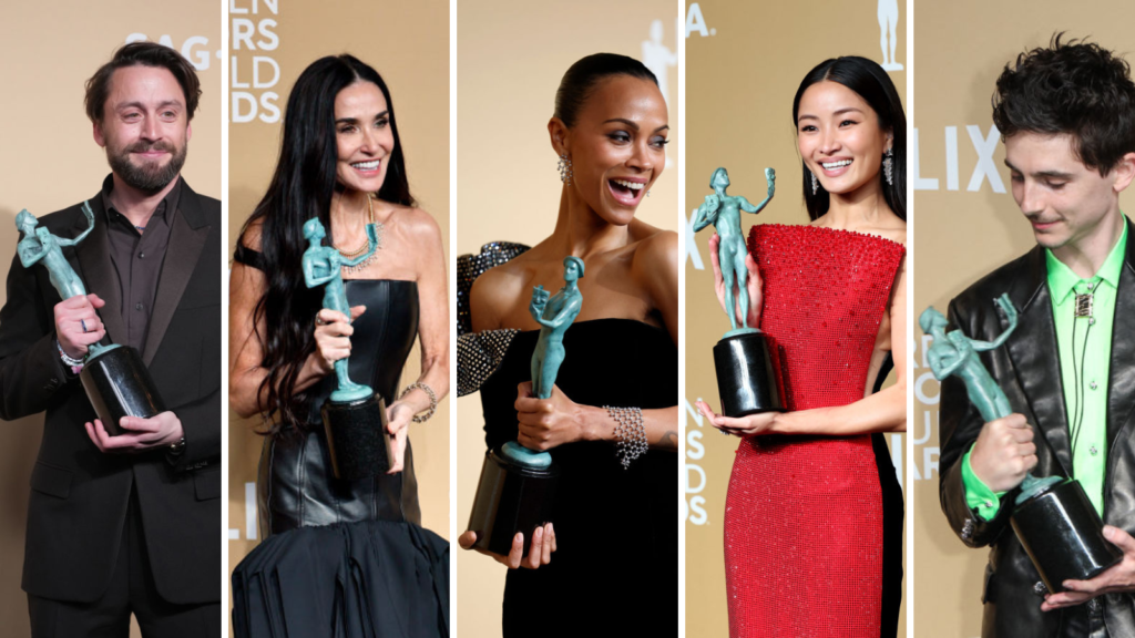 The complete list of winners at the 2025 Screen Actors Guild Awards