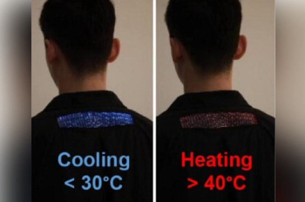 Smart jacket uses AI, sensors, heat-generating yarns for more comfort