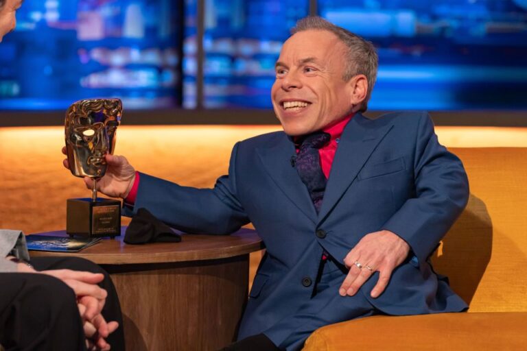 Warwick Davis pays touching tribute to late wife in first TV interview since her sad death – days after Bafta speech