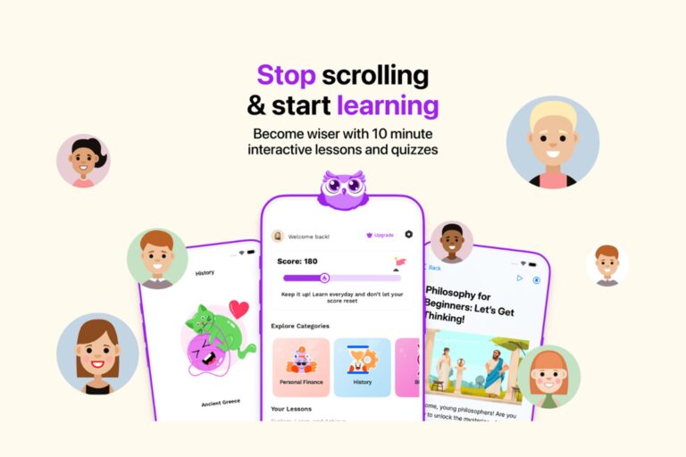 Turn mindless scrolling into mindful learning with Wiser5, now just $40 for life