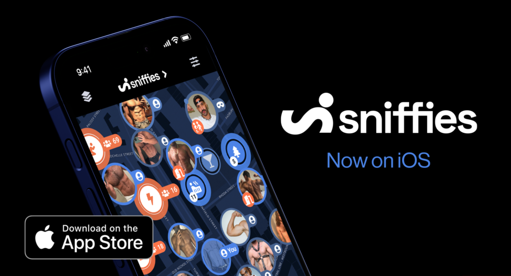 Its finally happening: Sniffies just launched its first-ever iOS app