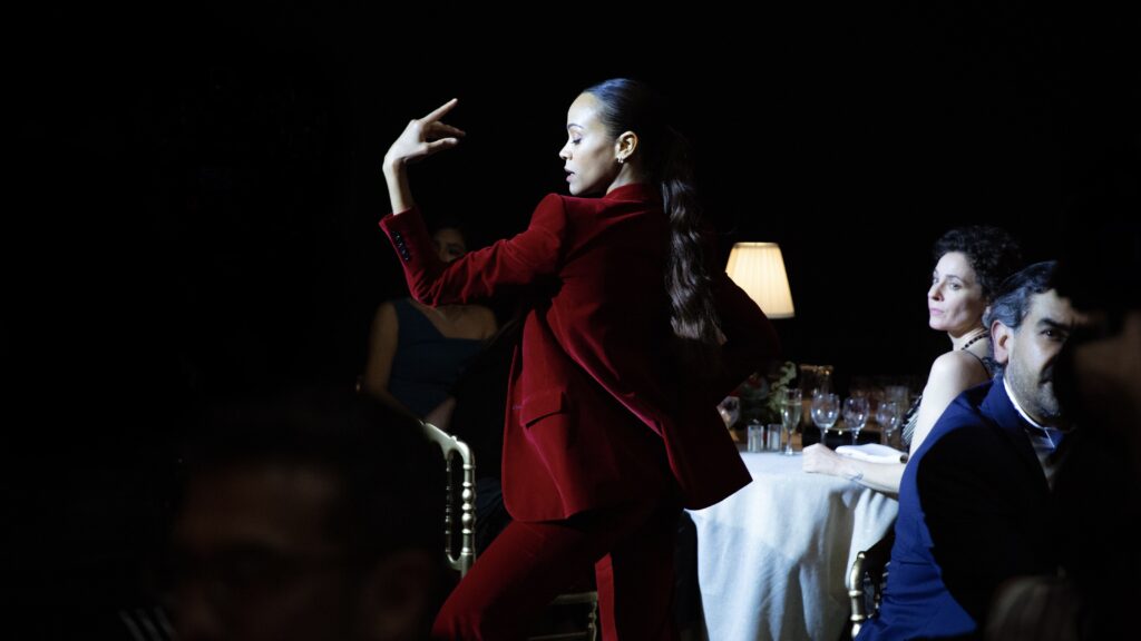 Zoe Saldaña wins the Best Supporting Actress Oscar for Emilia Pérez