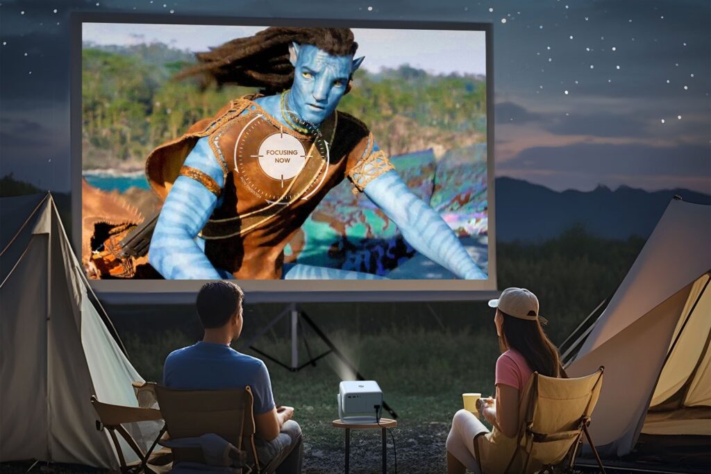 This Netflix-certified portable projector is $290 off