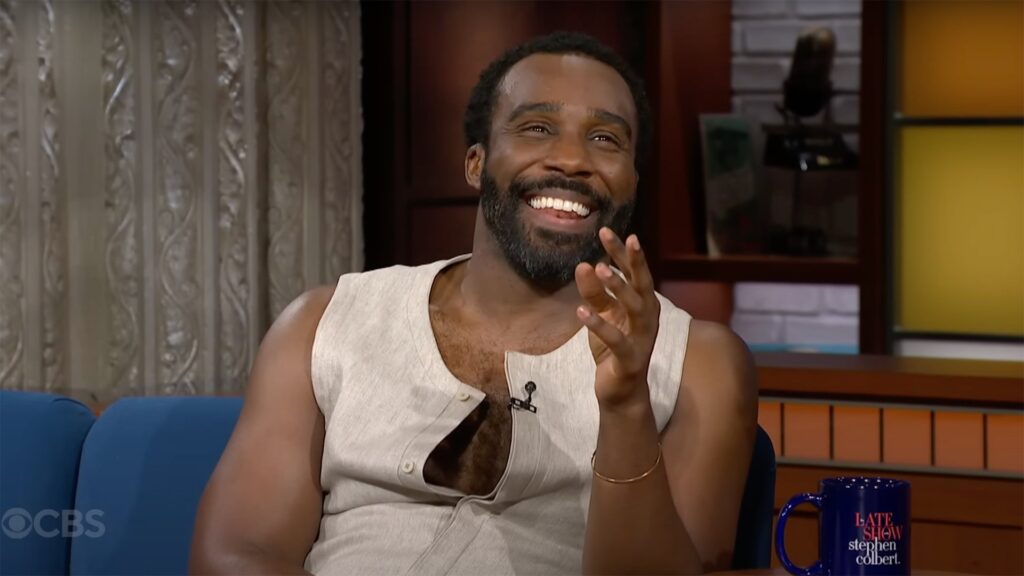 Severance star Tramell Tillman defends his Swedish pronunciation to Stephen Colbert