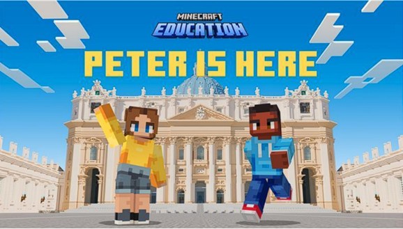 Minecraft Education launches replica of St. Peter’s Basilica in the Vatican