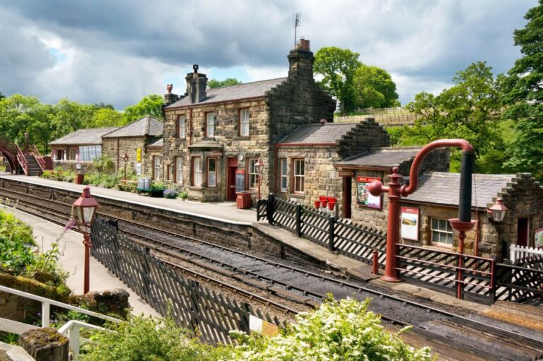 Victorian English village is home to huge waterfalls and retro train used as Hogsmeade in Harry Potter