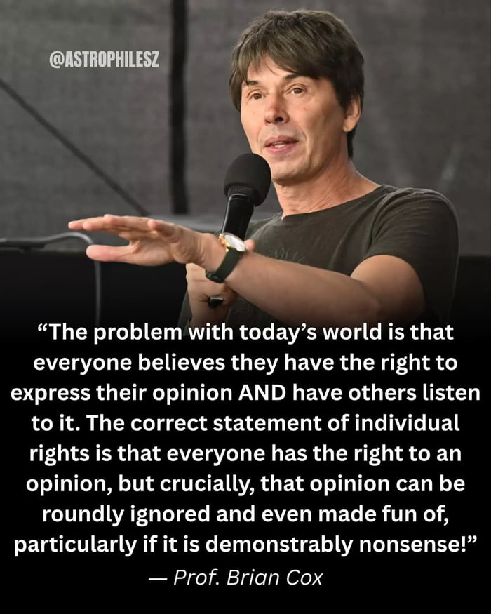 Brian cox...