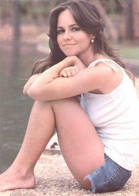 Sally Field during production of 1977's `Smokey and the Bandit`
