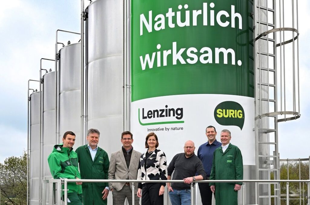 Lenzing & Speyer & Grund open new biobased acid tank in Germany
