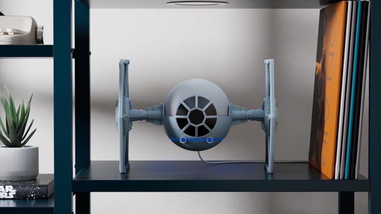 The new Star Wars TIE Fighter Stand bundled with an Amazon Echo Dot is already on sale