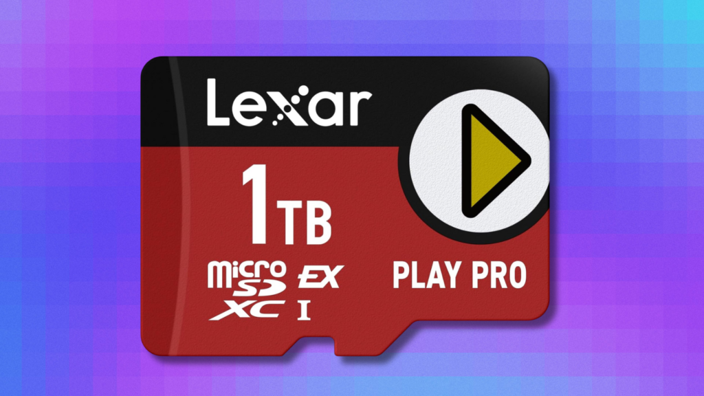 Grab a Lexar 1TB microSD Express card for under $200 and be ready for the Nintendo Switch 2