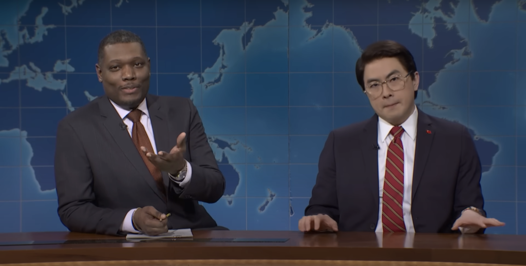 SNL Weekend Update takes on Trumps tariffs on China