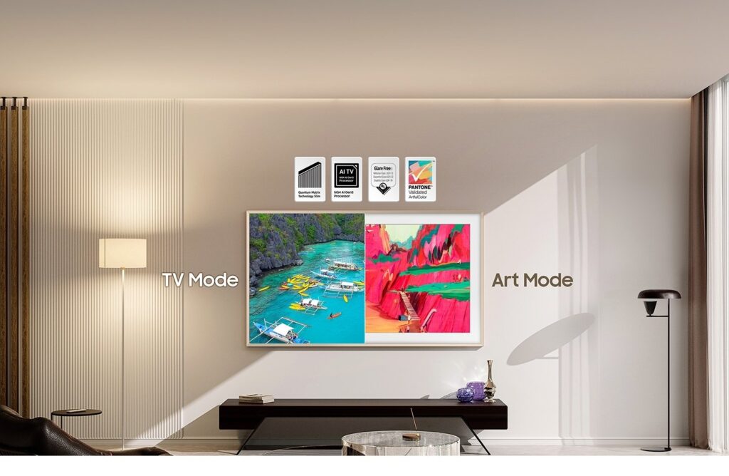 Buy a Samsung Frame Pro art TV, get a $399.99 Music Frame for free