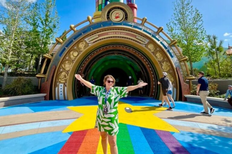I was one of the first people in the world to visit Universal’s new mega theme park – one attraction took my breath away