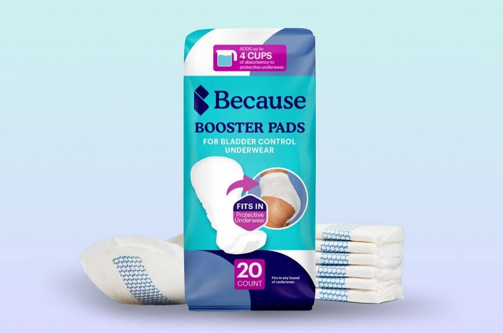 Because partners with Walmart to bring trusted booster pads in-store