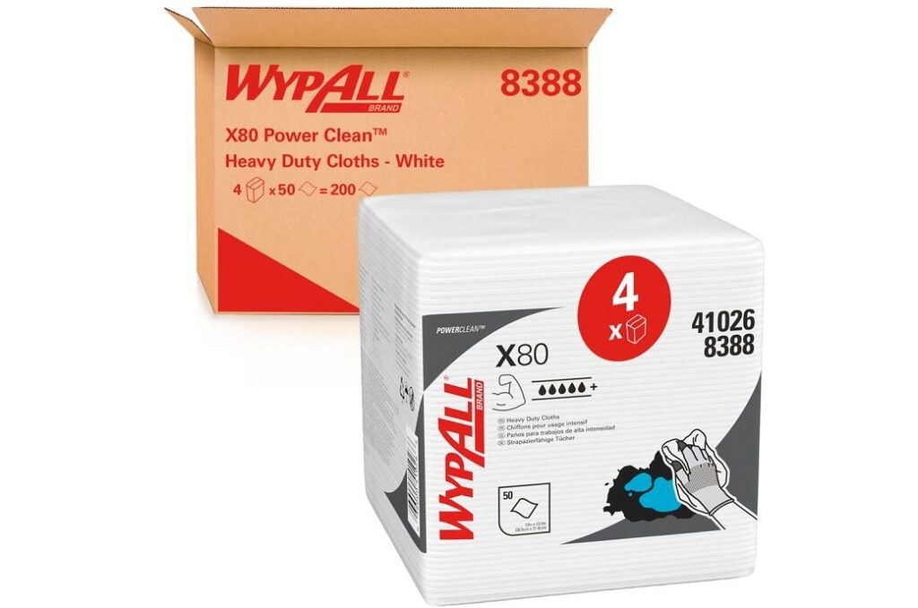 Kimberly-Clark launches enhanced WypAll Industrial cleaning cloths