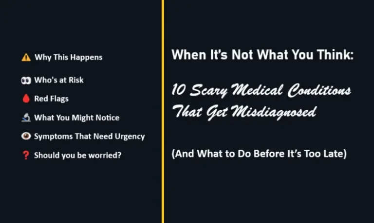 10 Scary Medical Conditions That Get Misdiagnosed (And What to Do Before It is Too Late)