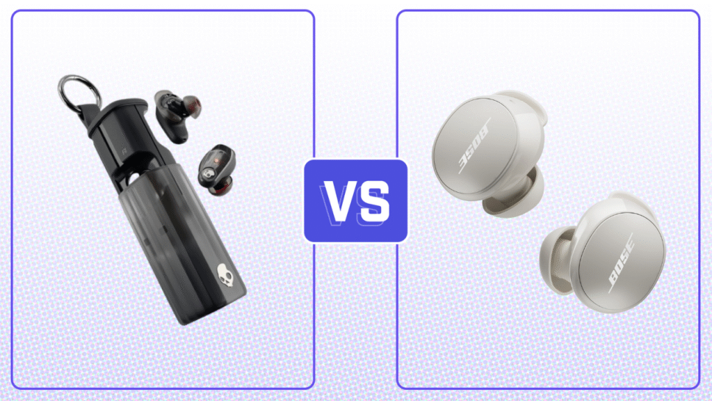 Skullcandy Method 360 ANC vs. Bose QuietComfort: Comparing Bose-powered earbuds