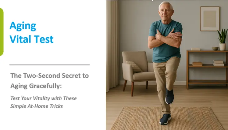 The Two Second Secret to Aging Gracefully: Test Your Vitality with These Simple At Home Tricks