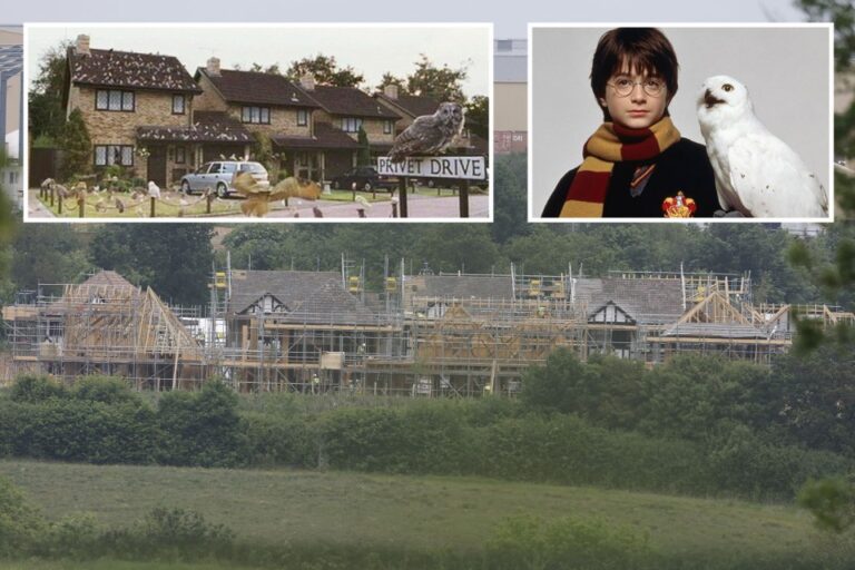 First look at HUGE £1bn mini-city where new Harry Potter TV series will be made – complete with school for cast members