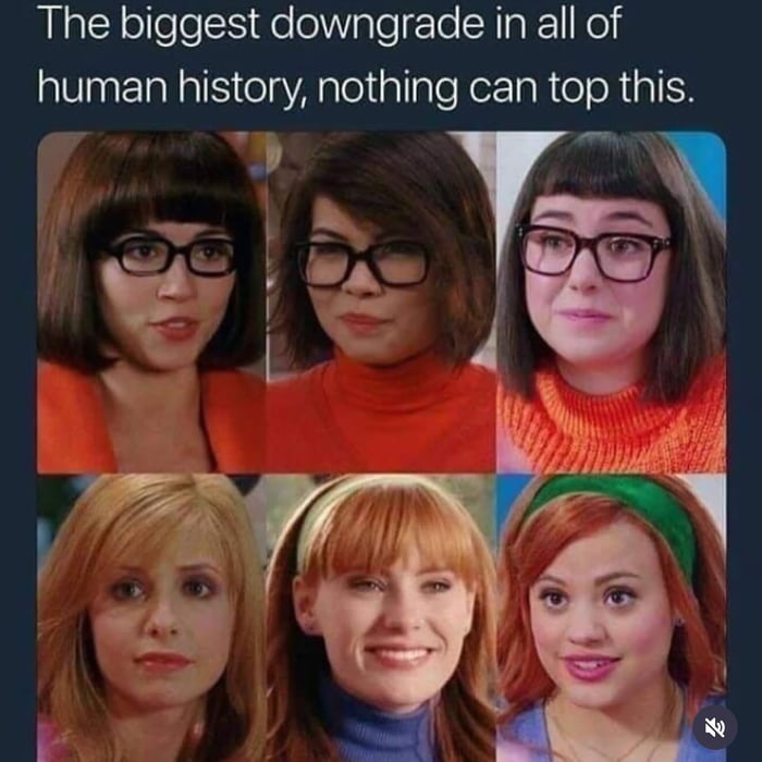 When glow-up goes the other way
