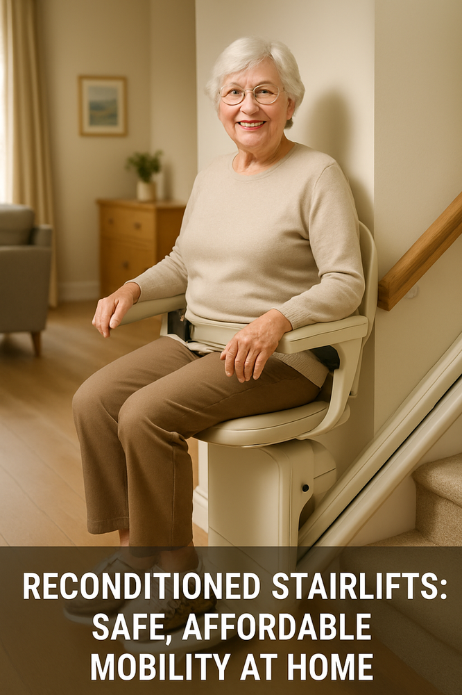 Why Reconditioned Stairlifts Are Gaining Popularity in the UK