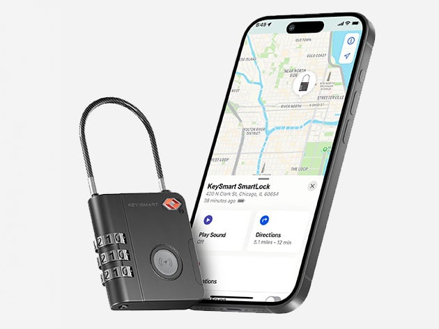 Secure and locate your bags with this $20 TSA-approved travel lock