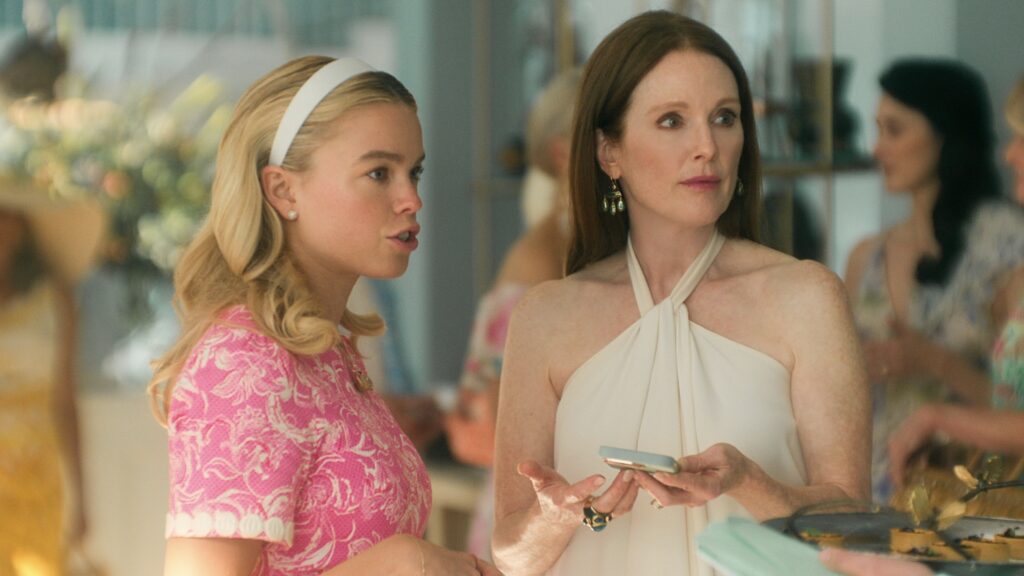 Sirens review: Julianne Moore, Meghann Fahy, and Milly Alcock serve up beachy thrills