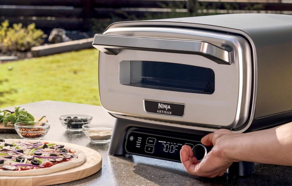 First-time discount: The Ninja Artisan Outdoor Pizza Oven is 23% off and ready for backyard cookouts