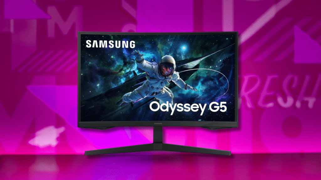 Grab a 27-inch Samsung Odyssey curved gaming monitor for $120 less at Amazon