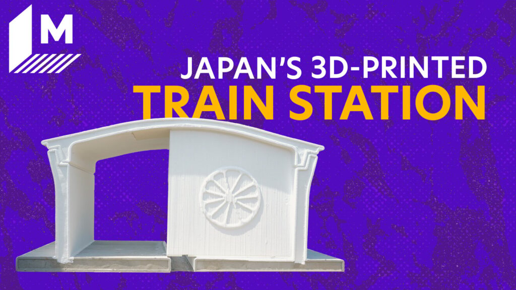 How Japan built the worlds first 3D-printed train station in 6 hours
