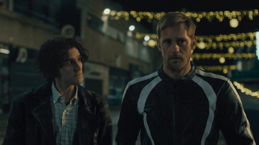 Pillion review: Harry Melling accepts Alexander Skarsgård as his biker daddy in an A24 crowd-pleaser