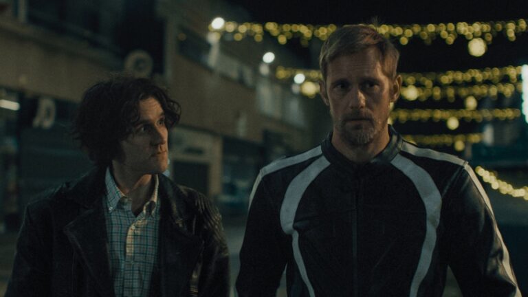 Pillion review: Harry Melling accepts Alexander Skarsgård as his biker daddy in an A24 crowd-pleaser