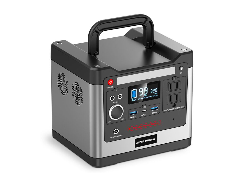 Alpha Digital 320W Portable Power Station for less