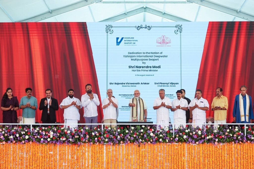 New seaport at Vizhinjam to reduce India’s logistics costs by 30%