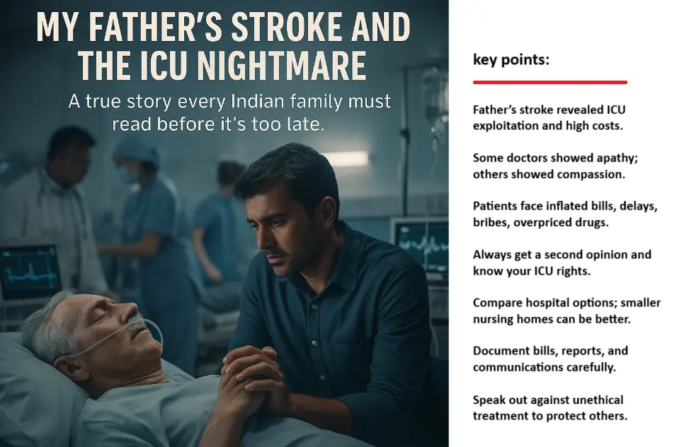 Stroke and the ICU Nightmare: A True Story Every Indian Family Must Read Before It is Too Late