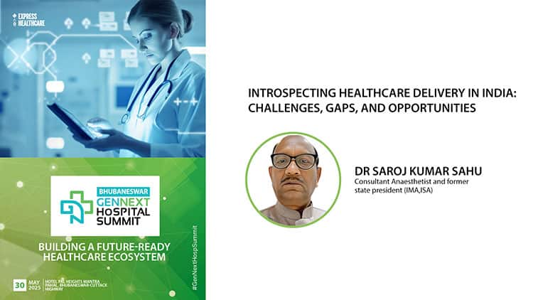 Dr Saroj Kumar Sahu, Consultant Anaesthetist and former state president (IMA, ISA)