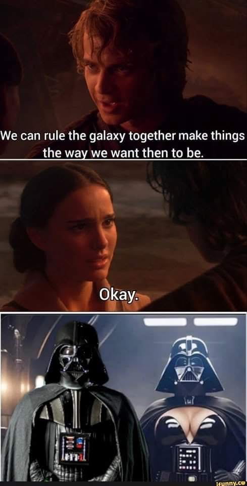 Gets the death star in the divorce